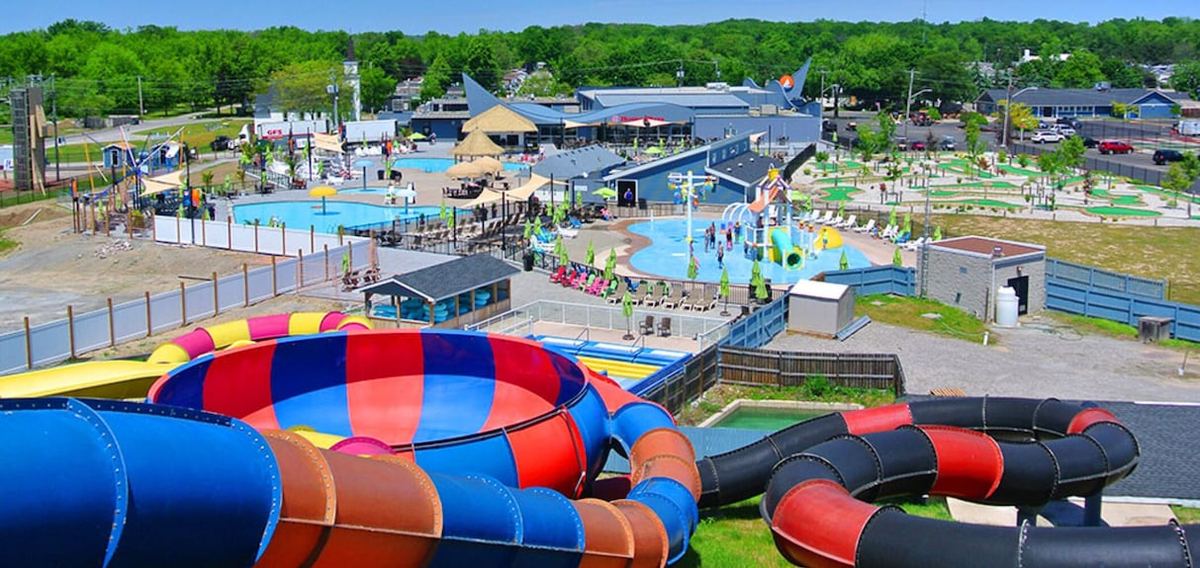 Slides, Splash Pads & Mini Golf — Sherkston Shores